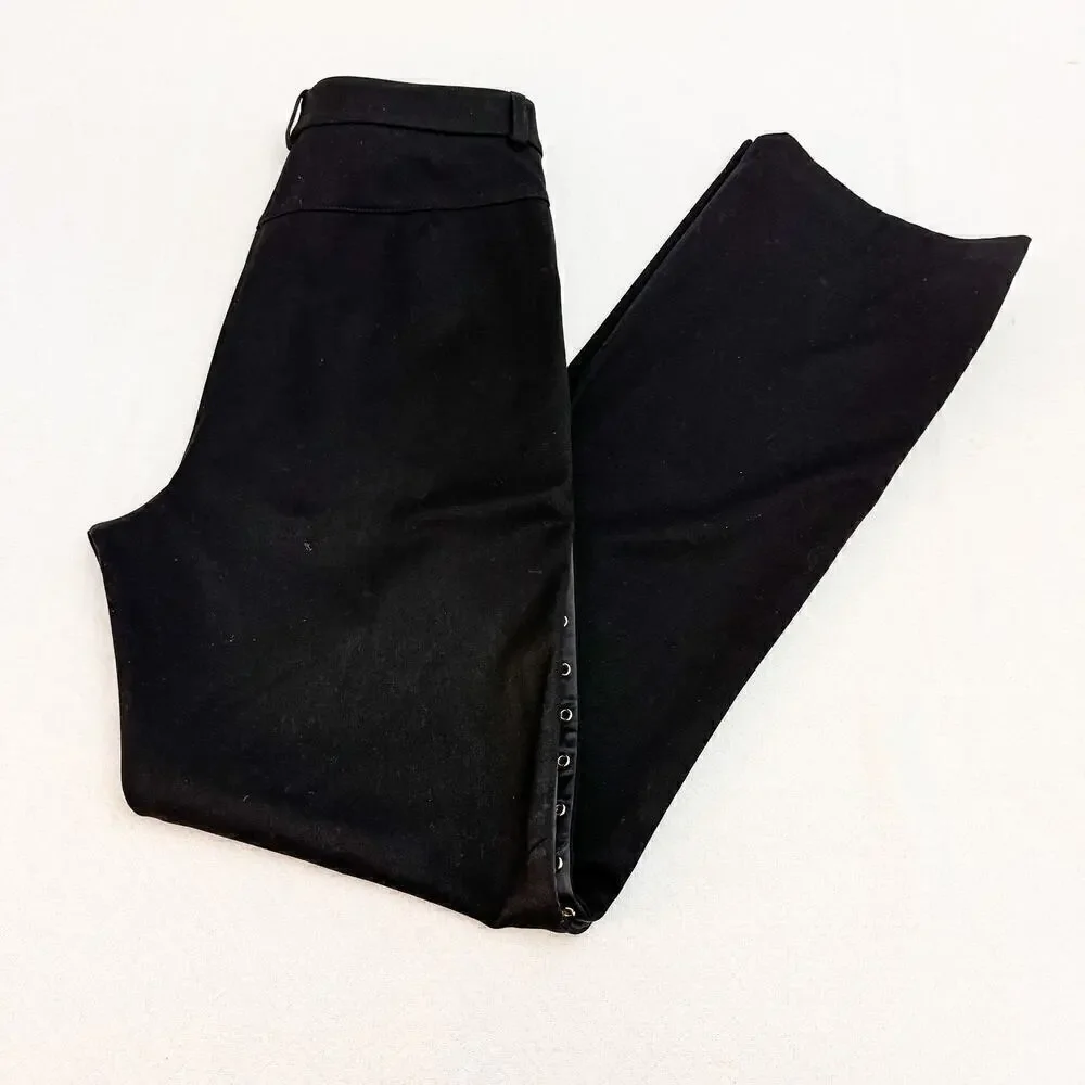 Kate Spade Black Slacks Live Colorfully Size 12 Pants